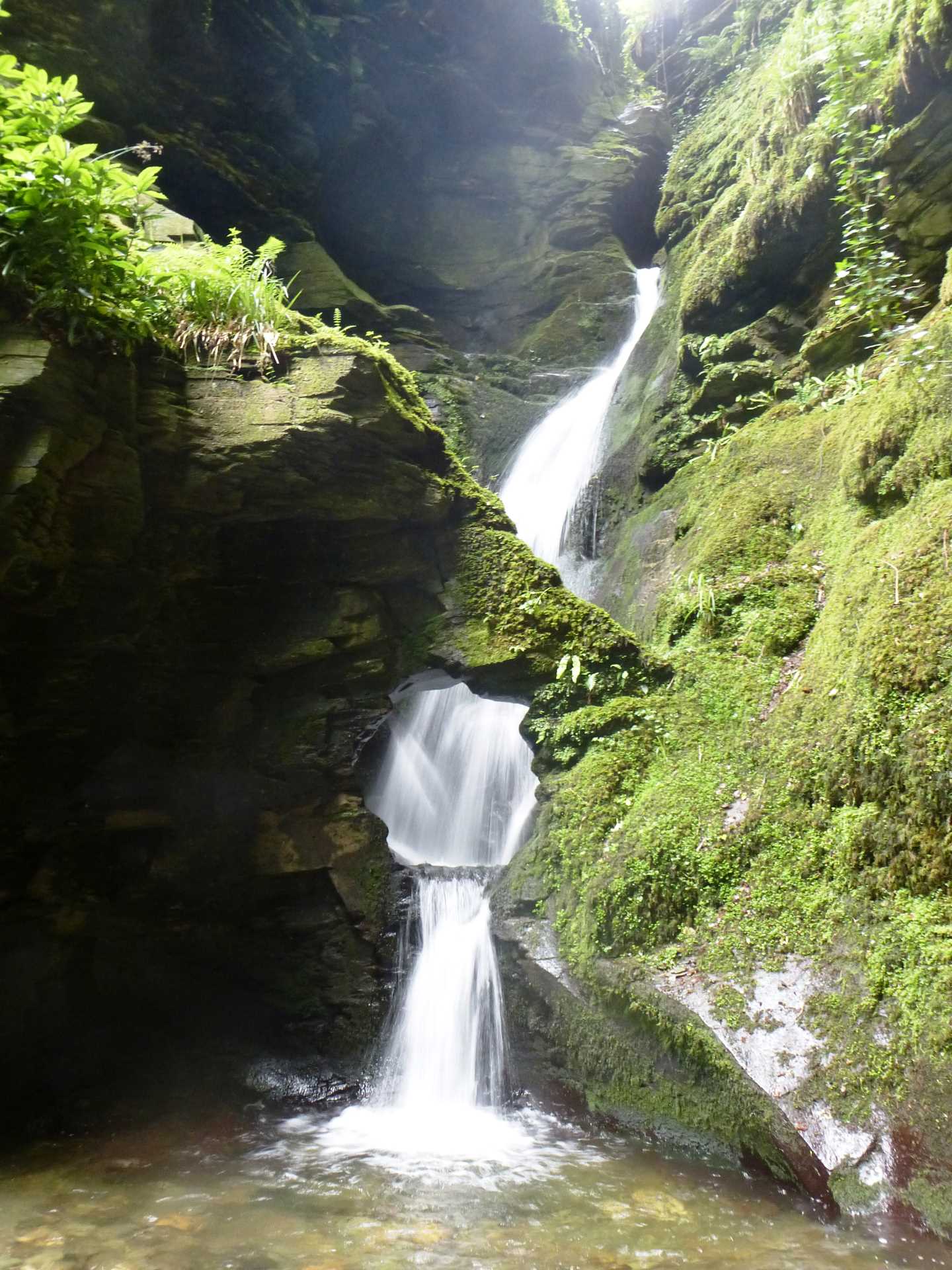 St. Nectan's Glen Waterfall